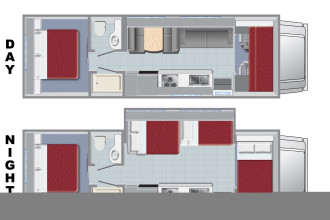 El Monte RV Innenansicht By: El Monte RV Reisebild: El Monte RV Innenansicht